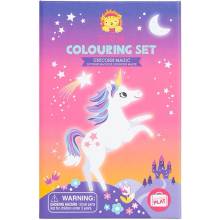 Tiger Tribe Colouring Set - Unicorn