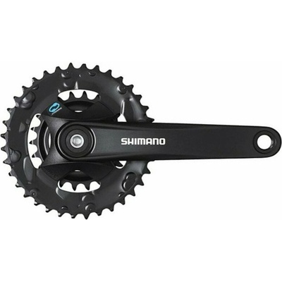 Kliky SHIMANO Altus FC-M315, 175mm 36x22, čierne, bez krytu, 8 prevodov, v krabičke