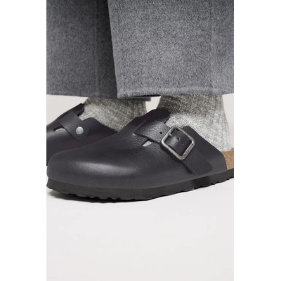 Birkenstock Кожени чехли Birkenstock Boston Vintage Wood Wire Buckle (1030691)