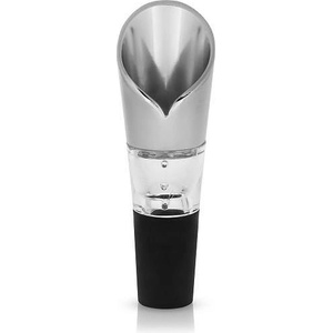 Viski (САЩ) Аераторен наливник за вино VISKI Aerating Silver (VISKI 3248)