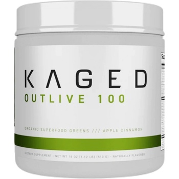 KAGED MUSCLE Outlive 100 | with Greens & Superfoods [510 грама] ябълка - канела