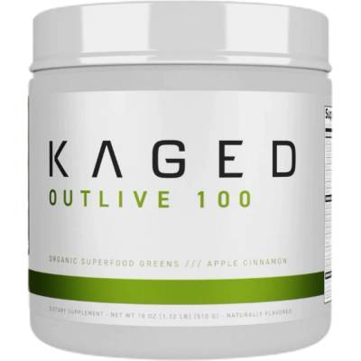 KAGED MUSCLE Outlive 100 | with Greens & Superfoods [510 грама] ябълка - канела