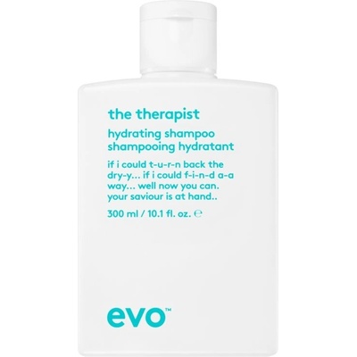 EVO Hydrate The Therapist hydratační šampon pro suché namáhané vlasy 300 ml
