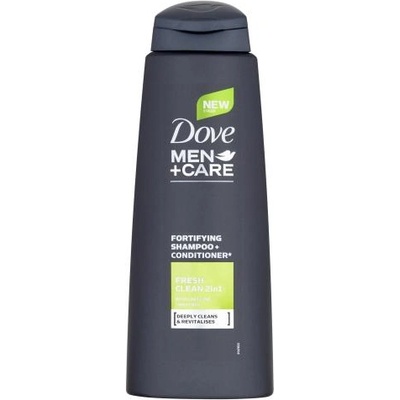 Dove Men + Care Fresh Clean 2in1 400 ml освежаващ шампоан и балсам 2в1 за мъже