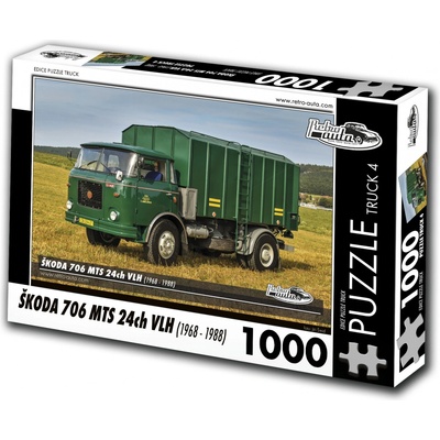 RETRO-AUTA TRUCK č.4 Škoda 706 MTS 24ch VLH 1968-1988 1000 dielov