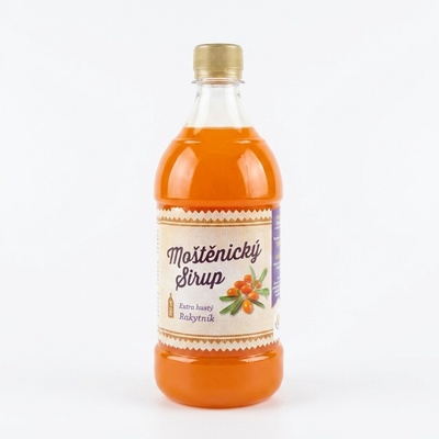 Moštěnický sirup Rakytník Bio extra hustý 0,7 l