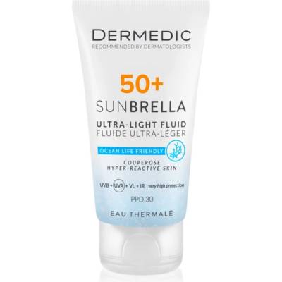 DERMEDIC Sunbrella емулсия за тен SPF 50+ за чувствителна кожа на лицето 40ml