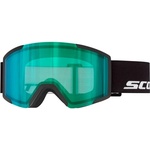 SCOTT Ски маска Scott Goggle Shield S1 Ski goggles - Black / Aurora Green Chrome - размер One Size (417-6473-0111)