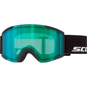 SCOTT Ски маска Scott Goggle Shield S1 Ski goggles - Black / Aurora Green Chrome - размер One Size (417-6473-0111)