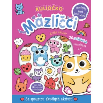 Svojtka & Co. Kuliočko: Mazlíčci 20 reliéfních samolepek