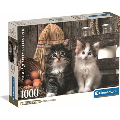 Clementoni Roztomilá koťata 1000 dílků
