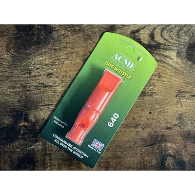 Firedog Acme píšťalka pro psy dvoutónová 640 orange