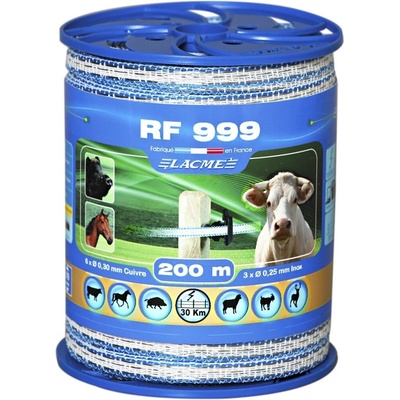 Lacme Ohradníková páska RF 999 9 mm/200 m