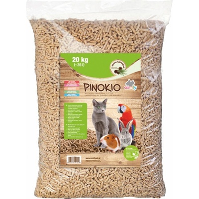 COMFY PINOKIO drevená podstielka 20 kg 35 l