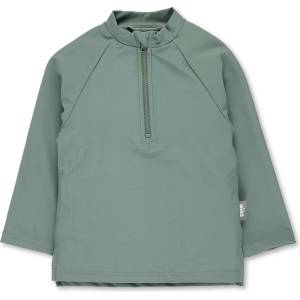 Sterntaler Детска плажна тениска от ликра Sterntaler Kid's Long-Sleeve Swim Shirt Uni Lycra - Matte Green - размер 110/116 (EU) (750-1773-0214)