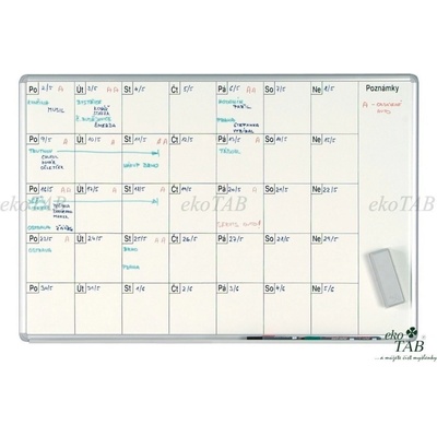 VMS VISION Plánovacia tabuľa PK K 70 x 100 cm mesac V10070100-2110