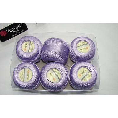 Kordonet lesklý TULIP 50g - 479 fialová