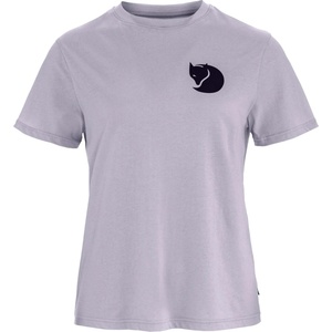 Fjällräven Дамска тениска Fjällräven Women's Fox Boxy Logo Tee T-shirt - Lavender Mist (116-9069-0913)