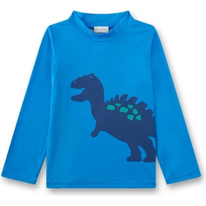 Sanetta Детска плажна тениска от ликра Sanetta Kid's Rashguard 430593 Lycra - Blue Air - размер 140 (EU) (750-2581-0116)