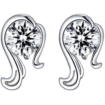 Silenti Jewelry Сребърни обеци "Дева