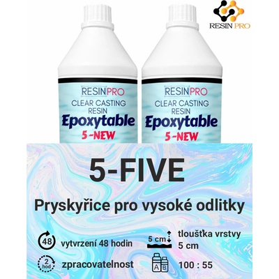ResinPro Epoxidová pryskyřice 5-Five 0,5 kg