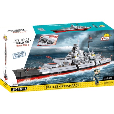Cobi 4840 Executive Edition WW II Nemecká bojová loď BISMARCK