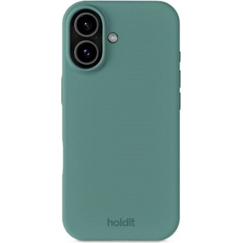 Holdit Калъф Holdit - Silicone, iPhone 17, Moss Green (7330985167973)