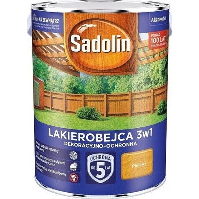 Lazura na dřevo Sadolin vodní 5 l Borovice