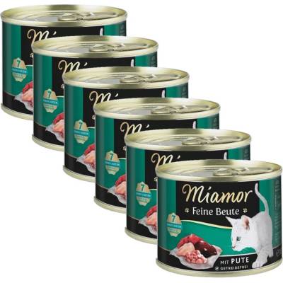 Miamor Feine Beute с пуешко 6 x 185 г