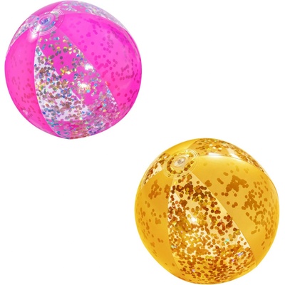 Teddies Míč plážový nafukovací glitter Glitter Fusion 41cm 2 barvy