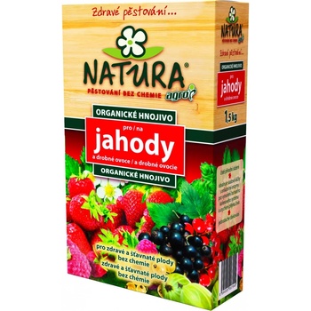 Agro NATURA Organické hnojivo pro jahody a drobné ovoce 1,5 kg