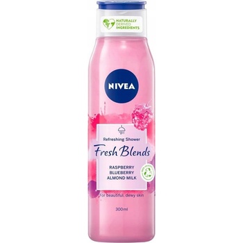 Nivea Fresh Blends Raspberry sprchový gél 300 ml