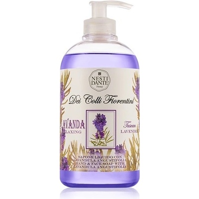 Nesti Dante Dei Colli Fiorentini Lavender Relaxing tekuté mydlo na ruky s pumpičkou 500 ml
