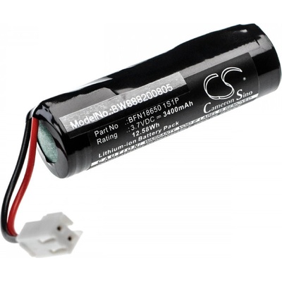 VHBW Leifheit Dry & Clean 51000 / 51002 / 51113 3400 mAh