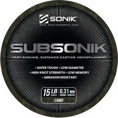Sonik Subsonik Camo 3000 m 0,31 mm