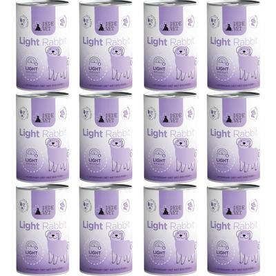 Pepe Vet Light Rabbit králík 12 x 400 g