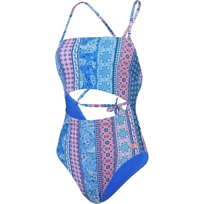 Speedo Бански костюм Speedo Women's One Piece Swimsuit - Blue/Pink