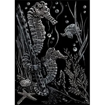 Image 1 of Royal & Langnickel - Творчески комплект за гравиране - Водни кончета (SILMIN101)