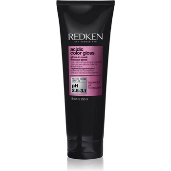 Redken Acidic Color Gloss Gloss-in-Mask подхранваща и хидратираща маска за коса за блясък и мекота на косата 250ml