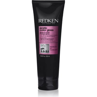 Redken Acidic Color Gloss Gloss-in-Mask подхранваща и хидратираща маска за коса за блясък и мекота на косата 250ml