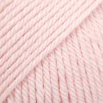 DROPS Design Daisy Uni Colour 06 Powder Pink Плетива прежда (106006)