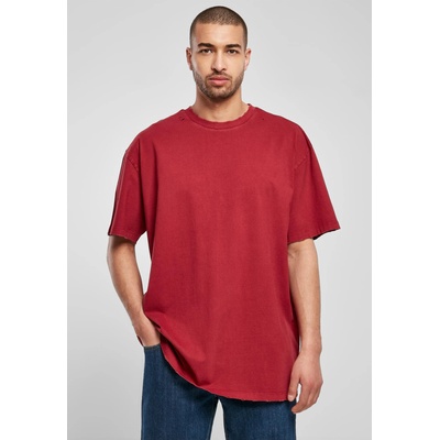 Urban Classics Мъжка тениска в червен цвят Urban Classics Distressed TeeUB-TB4964-03757 - Червен, размер S