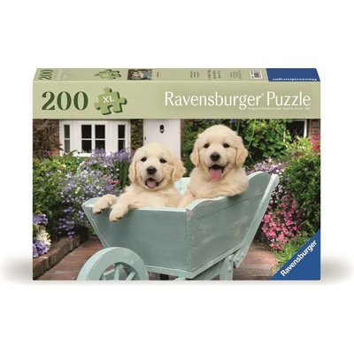 Ravensburger - Puzzle Golden Retrievers - 200 piese