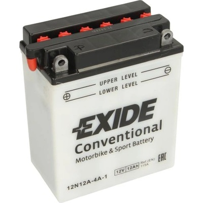 Exide 12V 12Ah left+ 12N12A-4A-1