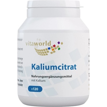 Image 1 of vitaworld Potassium citrate 605 mg [120 капсули]