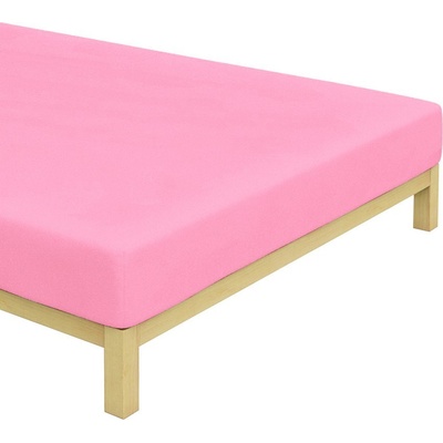 Tiptrade froté prostěradlo Růžové 180x200