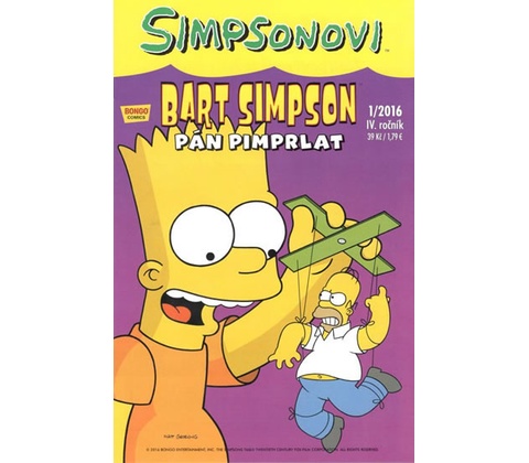 Bart Simpson 12016: Pán pimprlat -