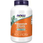 NOW NOW Potassium Citrate Powder, 340 Grams
