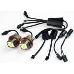 Carmart 160w Лед крушки за ангелски очи за bmw e39 / e60 / e53 x5 / e65 / e87 / e63 - бял цвят - 7000 лумена