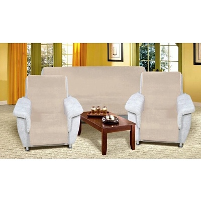 Bellatex potah na sedačku 6014-027 1ks 150x200, 2ks 65x150 cm Béžová